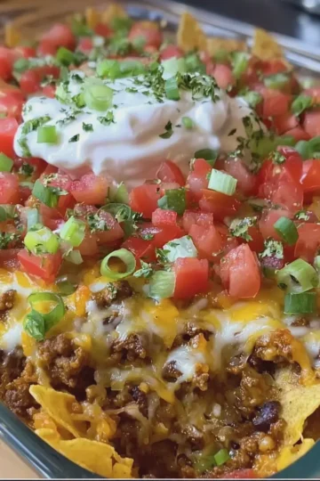 Walking Taco Casserole