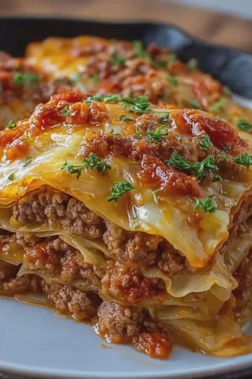Stuffed Cabbage Roll Casserole