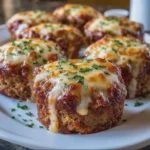 Cheesy Meatloaf Muffins