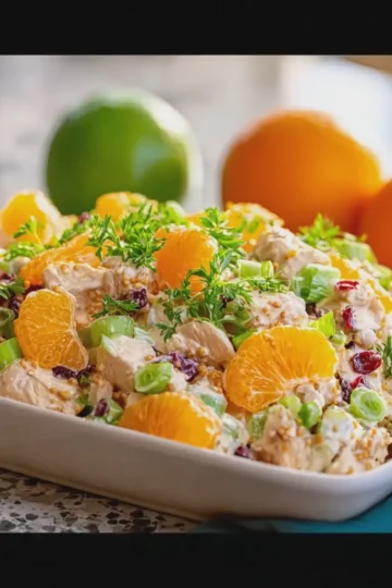 Creamy Orange Chicken Salad
