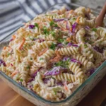 Creamy Coleslaw Pasta Salad