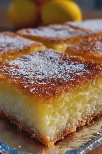 Two-Ingredient Lemon Bars