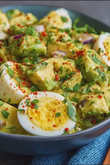 Zesty Avocado Egg Salad