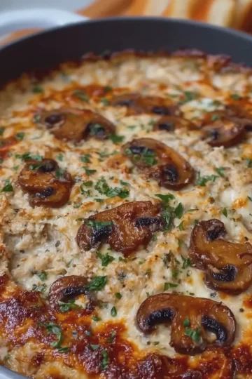 Stuffed Mushroom Dip Recipe
