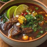 Mole de Olla Traditional Mexican Beef Soup