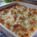 The Creamiest Cheesy Chicken Casserole