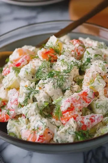 Creamy Seafood Salad
