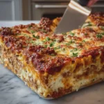 Classic Deep-Dish Meat Lasagna