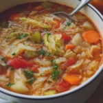 Cabbage Soup with Vegetables