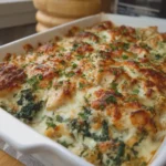 Creamy Chicken and Spinach Casserole