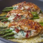 Asparagus Stuffed Chicken Breast