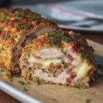 Chicken Cordon Bleu Meatloaf