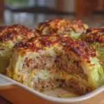 Oven-Baked Cabbage Burgers