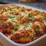 Crispy Chicken Parmesan Casserole