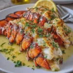 Broiled Lobster Tails with Garlic Butter Sauce