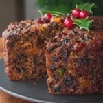 Old Fashioned Dark Fruit Cake
