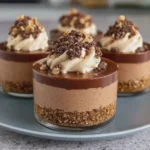 Easy No Bake Nutella Cheesecake Cups