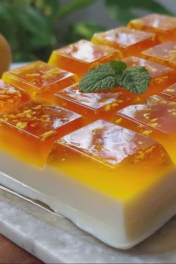 Budget Mango Jelly Dessert
